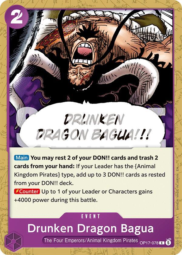 Drunken Dragon Bagua (OP17-078) [The World's Strongest Warriors]