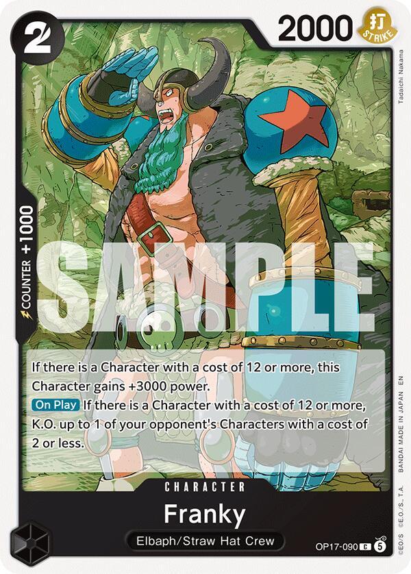 Franky (OP17-090) [The World's Strongest Warriors]