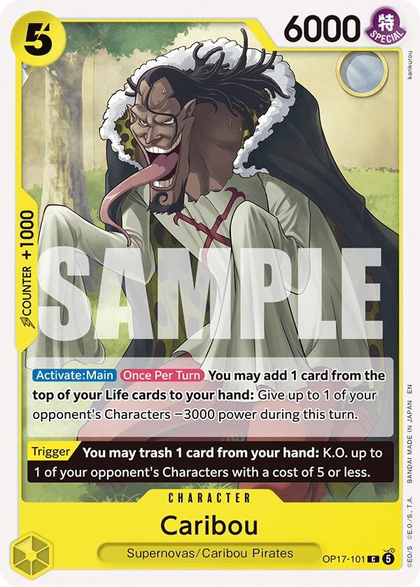 Caribou (OP17-101) [The World's Strongest Warriors]