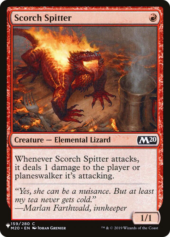 Scorch Spitter (159) [The List]