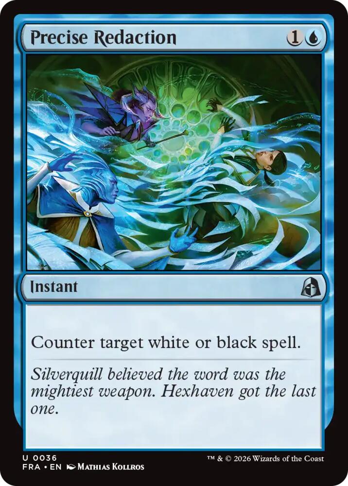 Precise Redaction (36) [Reality Fracture]