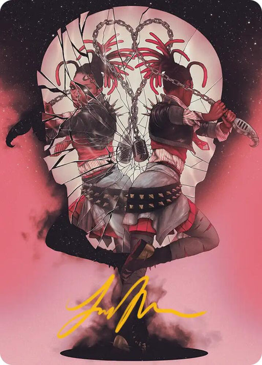 Face Yourself Art Card (Gold-Stamped Signature) (50) [Reality Fracture Art Series]