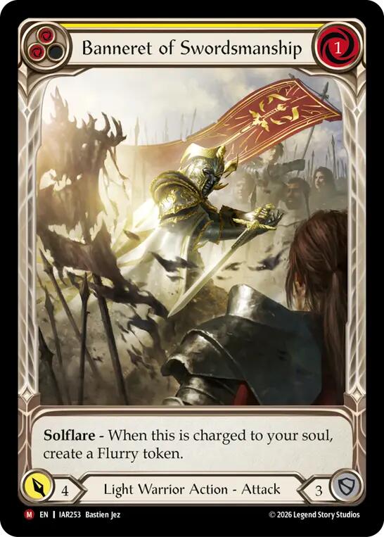 Banneret of Swordsmanship (Extended Art) (IAR253) [Usurp the Shadow Throne]