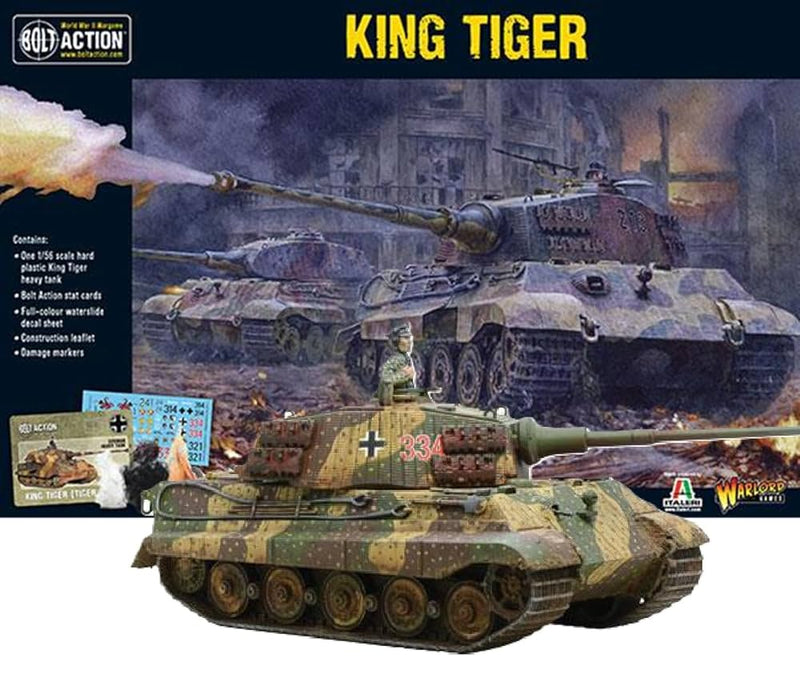 Bolt Action: King Tiger (Coffret en Plastique) (Anglais)