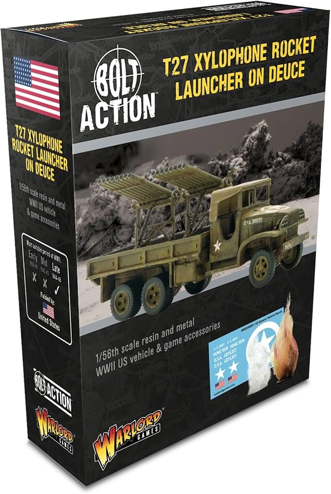 Bolt Action: T27 Xylophone Rocket Launcher On Deuce (Preorder)