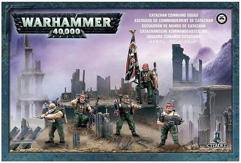 Warhammer 40k - Astra Militarum: Catachan Command Squad