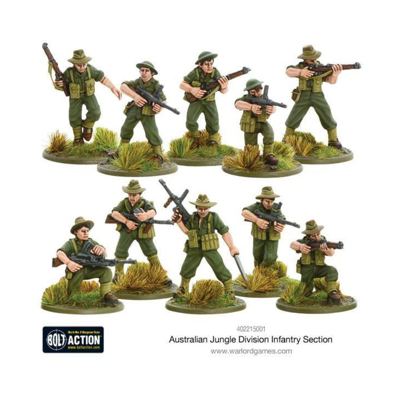 Bolt Action: Australian Jungle Division Infantry Section (Pacific) (EN)