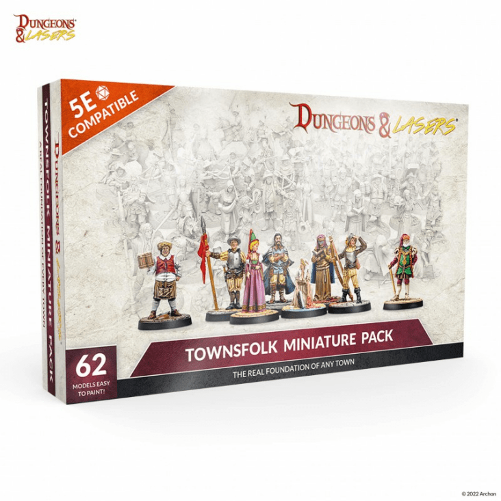 D&L: Townsfolk Miniature Pack