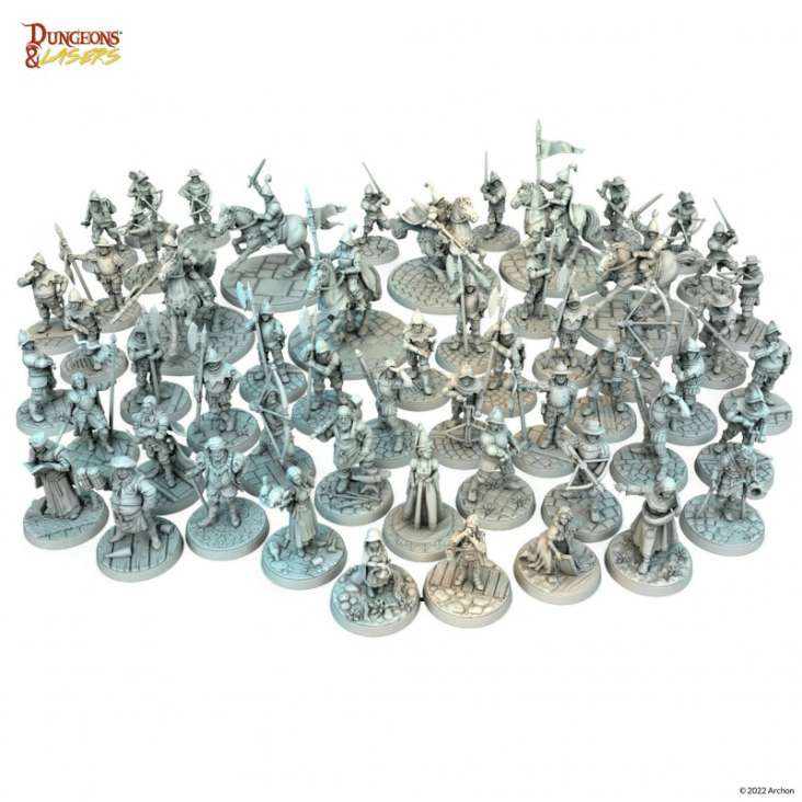 D&L: Townsfolk Miniature Pack
