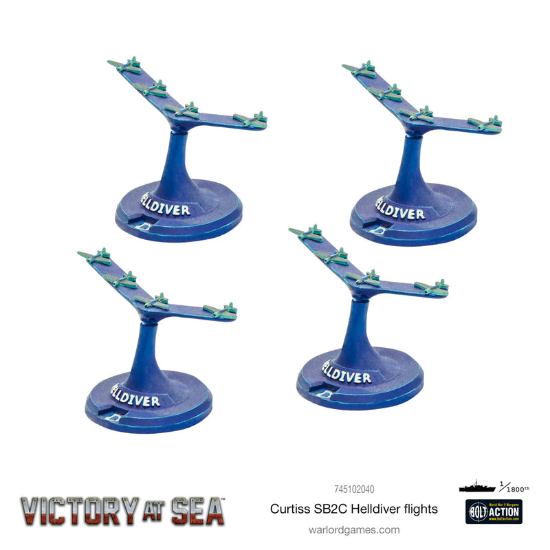 Victory At Sea:Curtiss SB2C Helldiver flights