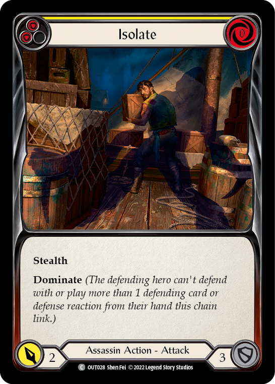 Isolate (Yellow) [Outsiders]