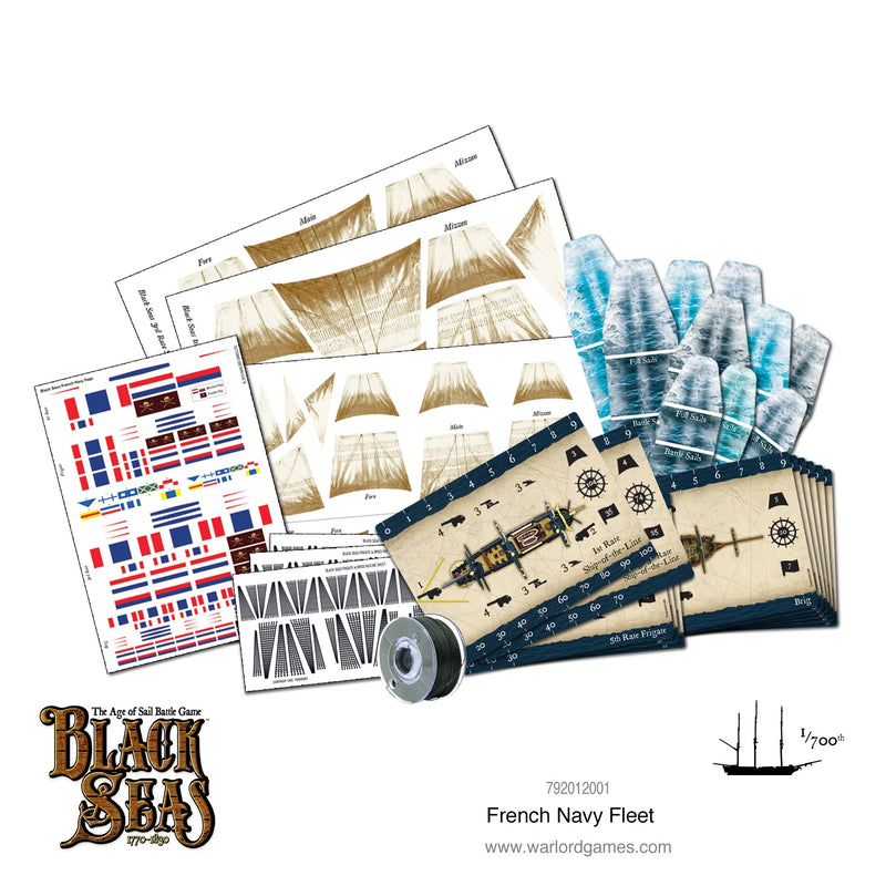 Black Seas: French Navy Fleet (1770 - 1830) (Preorder)