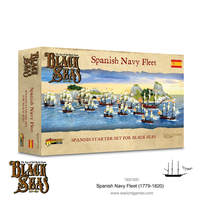Black Seas: Spanish Navy Fleet (1770 - 1830) (Preorder)
