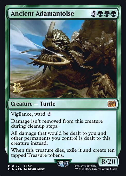 Ancient Adamantoise (172s) [Final Fantasy Promos]