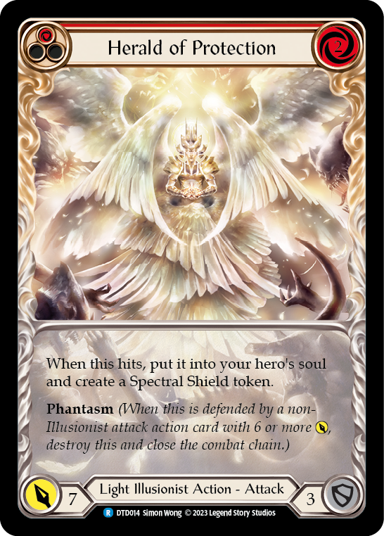 Herald of Protection (Red) [Dusk Till Dawn]