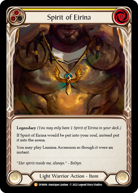 Spirit of Eirina [Dynasty] Cold Foil