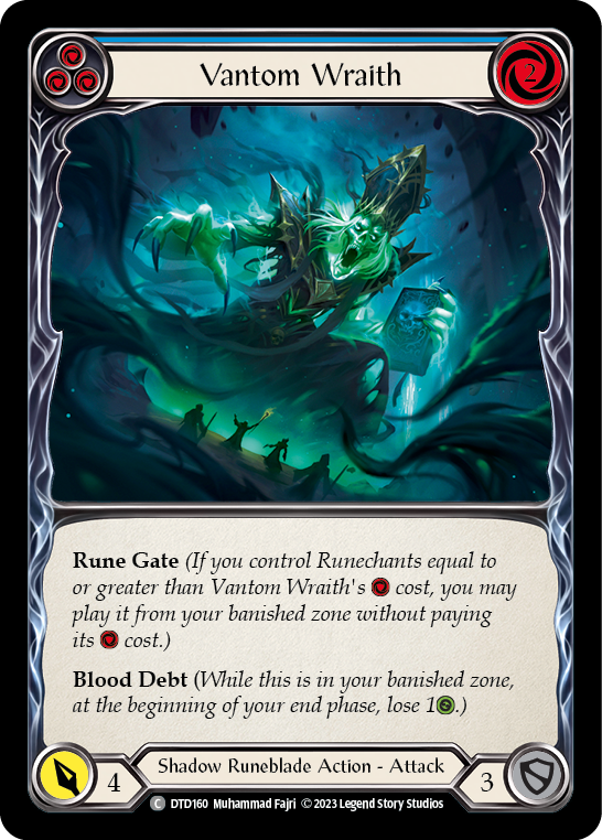 Vantom Wraith (Blue) [Dusk Till Dawn]