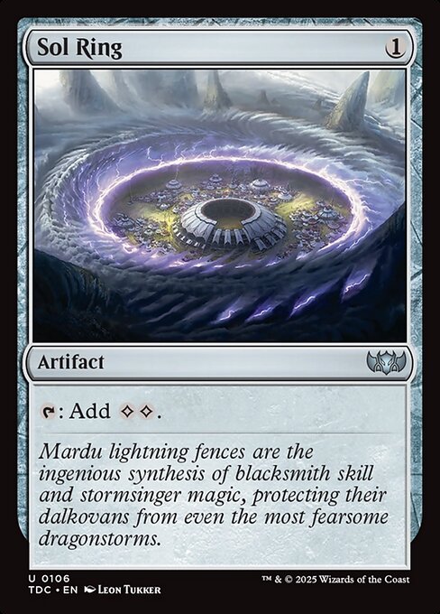 Sol Ring (106) [Tarkir: Dragonstorm Commander]