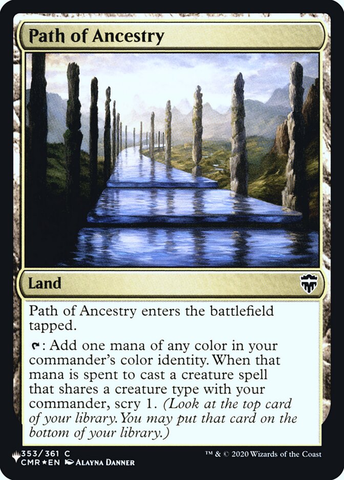 Path of Ancestry [Secret Lair: Heads I Win Tails You Lose]