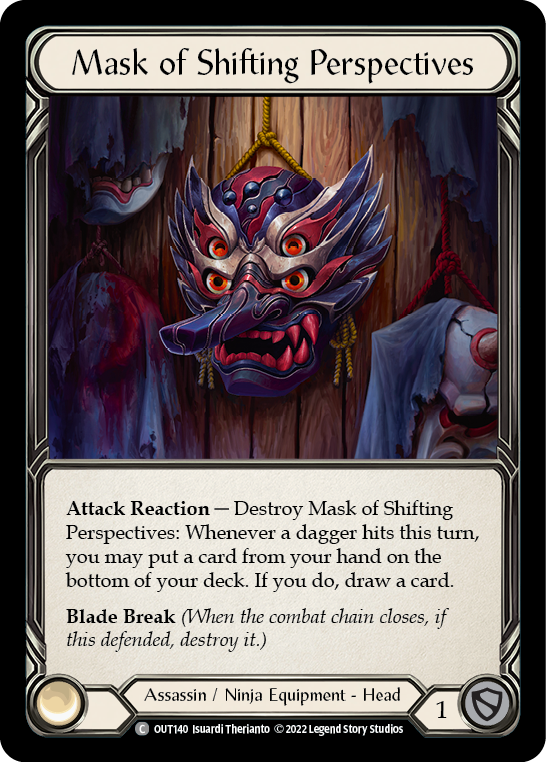 Mask of Shifting Perspectives [Outsiders] Rainbow Foil