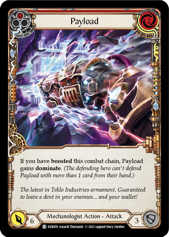 Payload (Red) [Everfest] 1st Edition Rainbow Foil