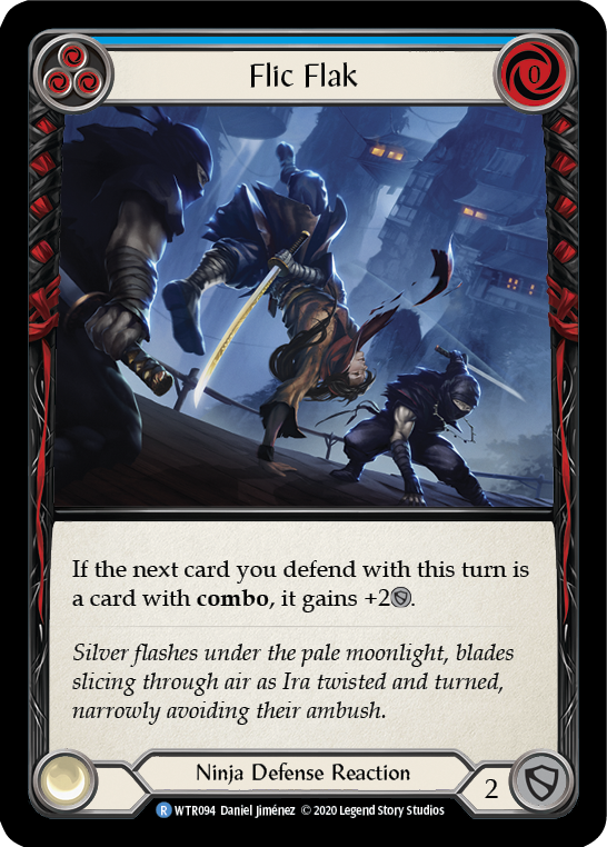 Flic Flak (Blue) [Welcome to Rathe Unlimited] Unlimited Rainbow Foil