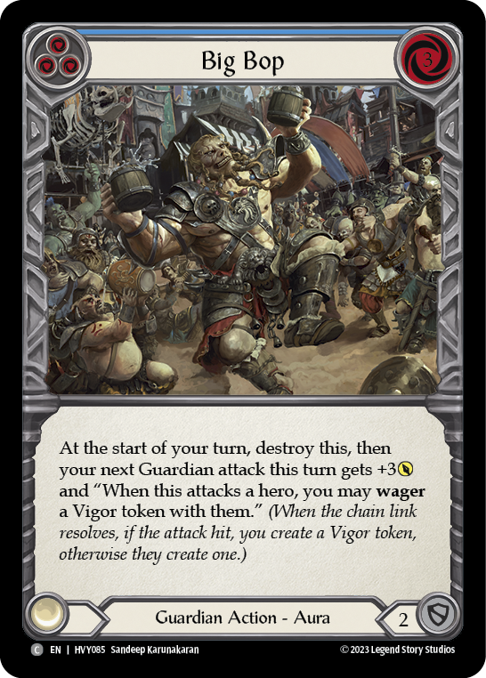 Big Bop (Blue) [Heavy Hitters] Rainbow Foil