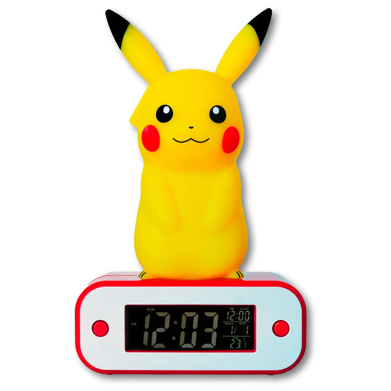 Teknofun Réveil Lumineux Pokémon Pikachu