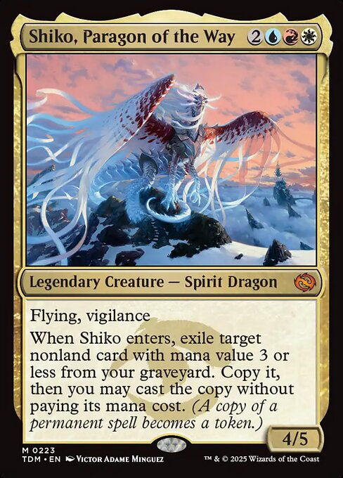 Shiko, Paragon of the Way (223) [Tarkir: Dragonstorm]