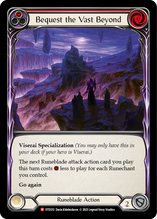 Bequest the Vast Beyond [Dusk Till Dawn]
