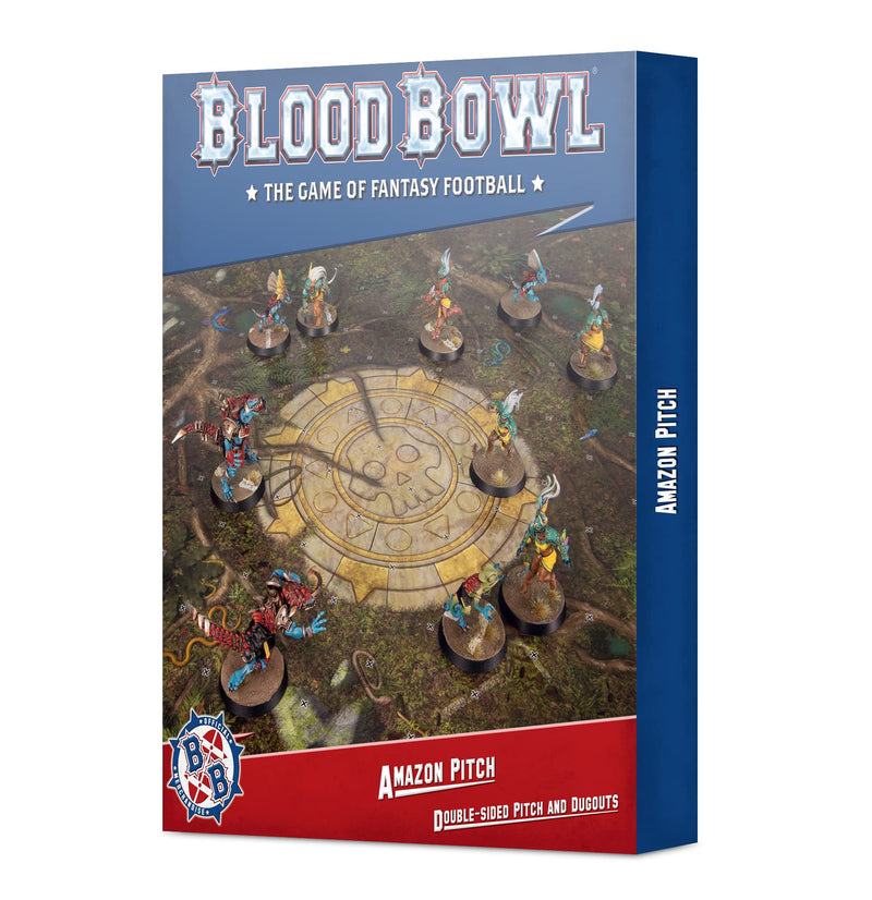 BLOOD BOWL - Set de terrains et d'abris Amazon
