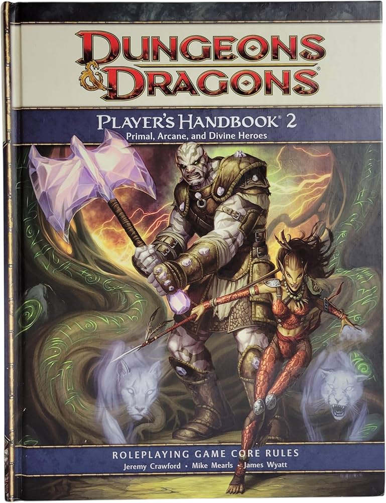 Manuel du joueur - Donjons et Dragons 4E (usagé)