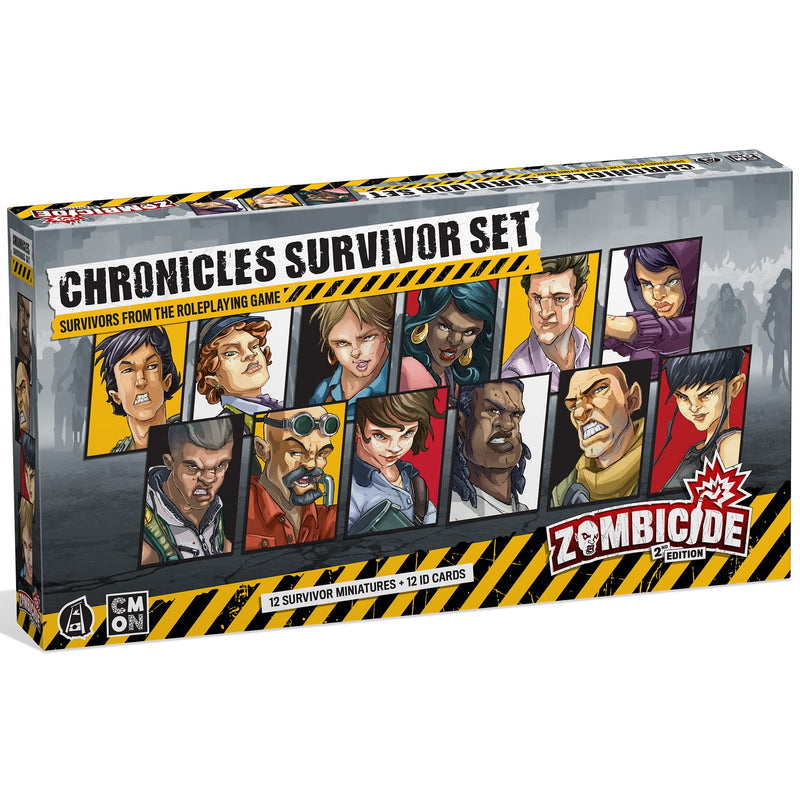 Zombicide 2ème édition : Chronicles Survivors Set (EN)