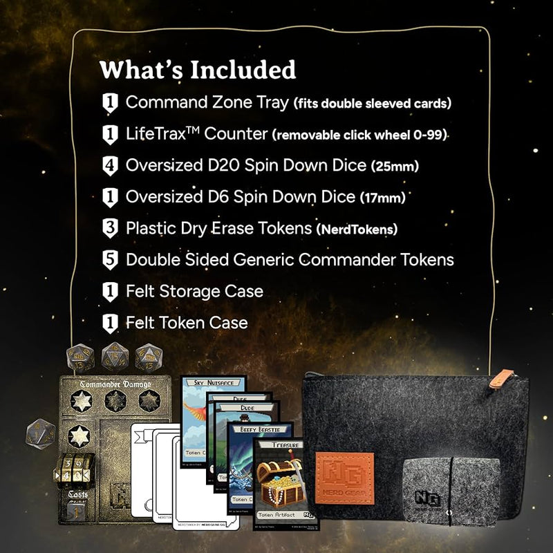 Nerd Gear: Kit Éssentiel MTG Commander Bronze Ancient 