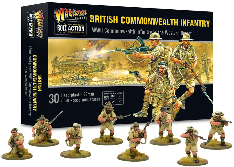 Bolt Action : Infanterie du Commonwealth Britannique (Anglais)