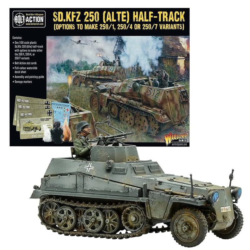 Bolt Action: Sd.Kfz 250 Alte (Options for 250/1, 250/4 & 250/7) (EN)