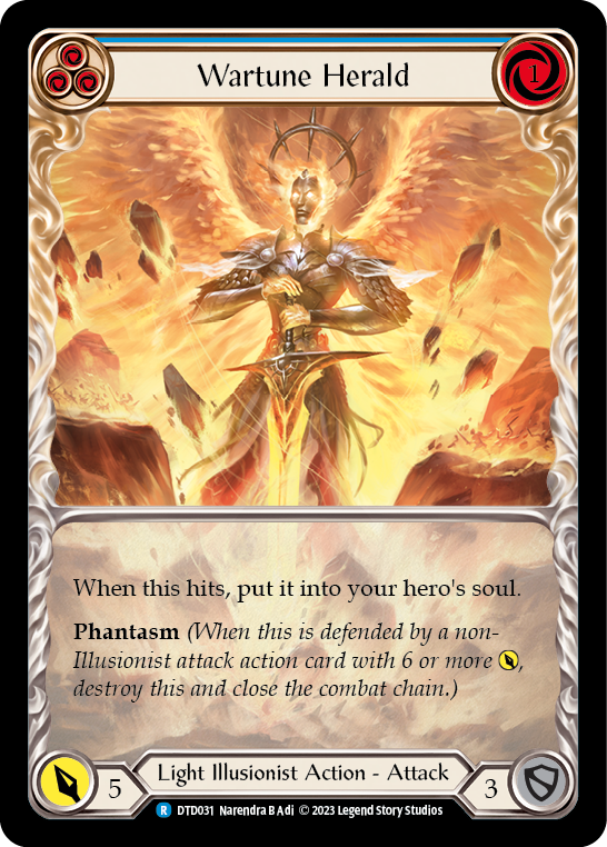 Wartune Herald (Blue) [Dusk Till Dawn]