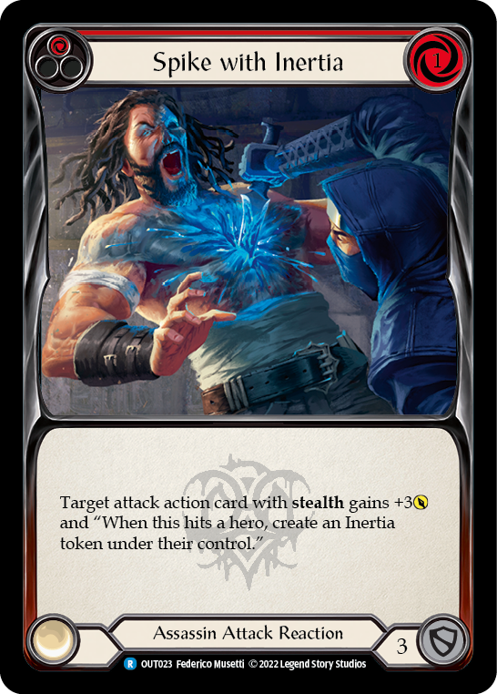 Spike with Inertia (Red) [Outsiders] Rainbow Foil