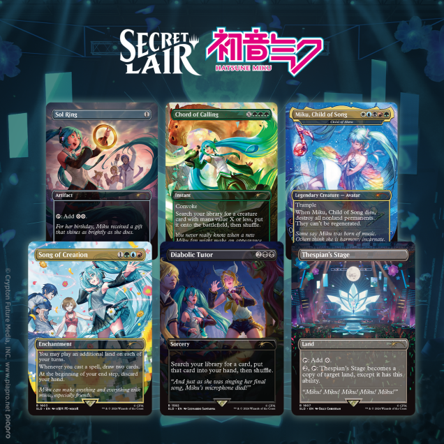 Secret Lair x Hatsune Miku : Digital Sensation FR
