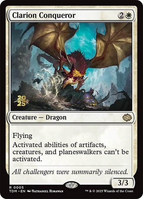 Clarion Conqueror (5s) [Tarkir: Dragonstorm Promos]