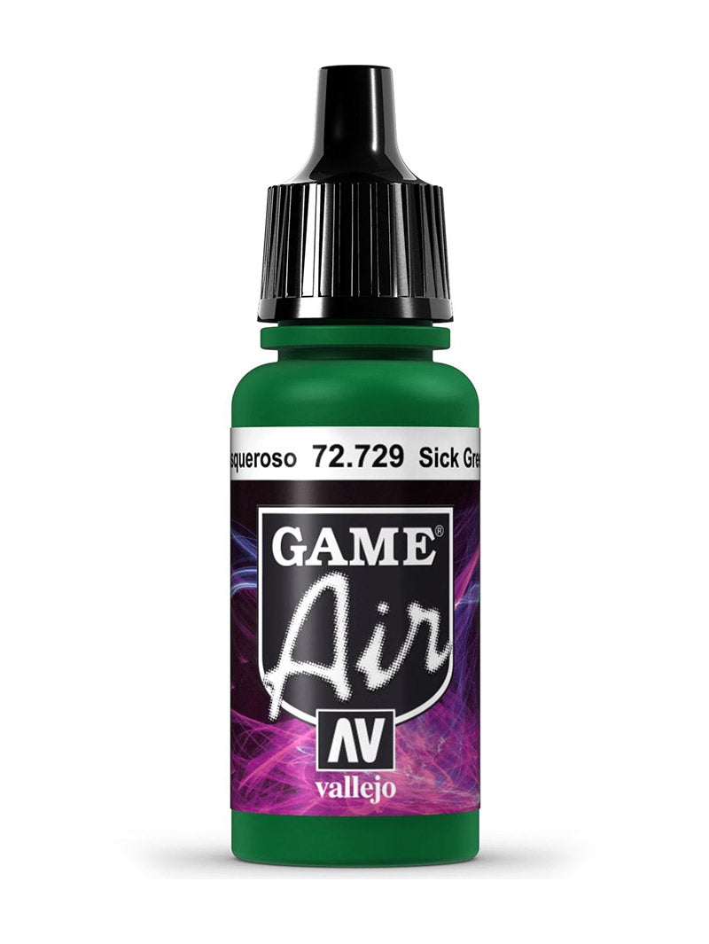 Vallejo Game Air : Sick Green (17ml)