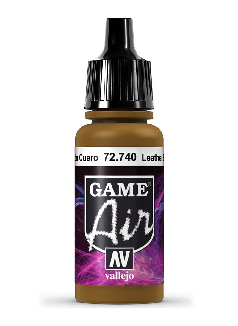 Vallejo Game Air : Leather Brown (17ml)