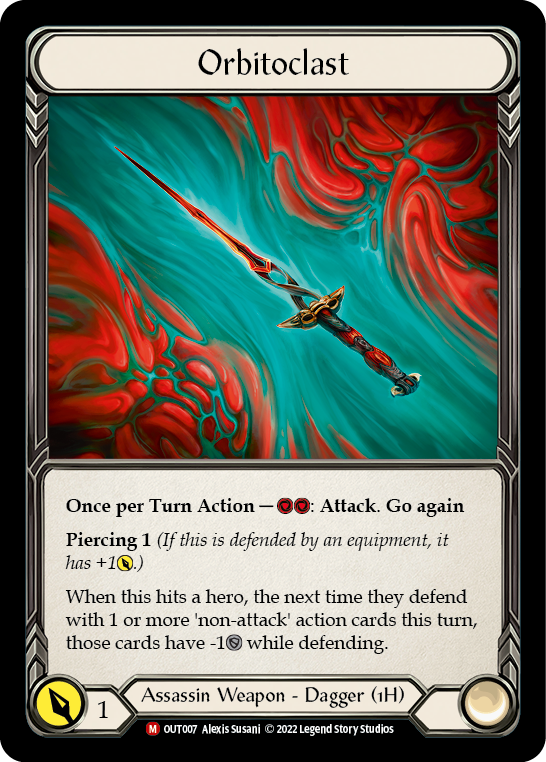 Orbitoclast [Outsiders] Rainbow Foil