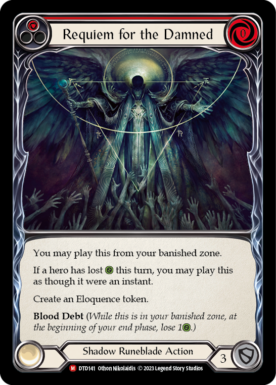 Requiem for the Damned [Dusk Till Dawn] Rainbow Foil