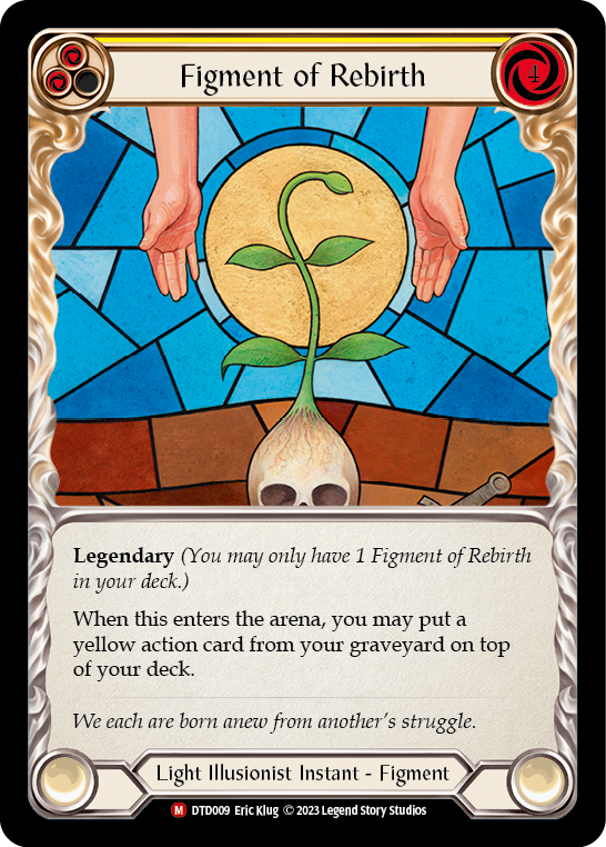 Figment of Rebirth // Avalon, Archangel of Rebirth [Dusk Till Dawn]