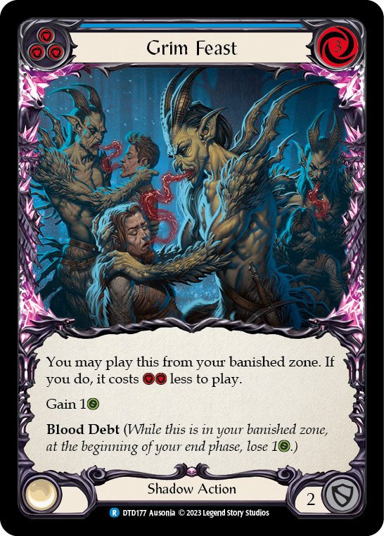 Grim Feast (Blue) [Dusk Till Dawn]