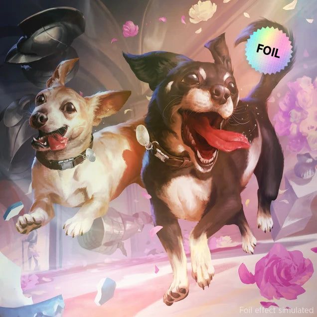Secret Lair Dogs Are Better Than Cats Rainbow Foil Edition (Anglais)