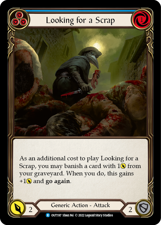 Looking for a Scrap (Blue) [Outsiders]