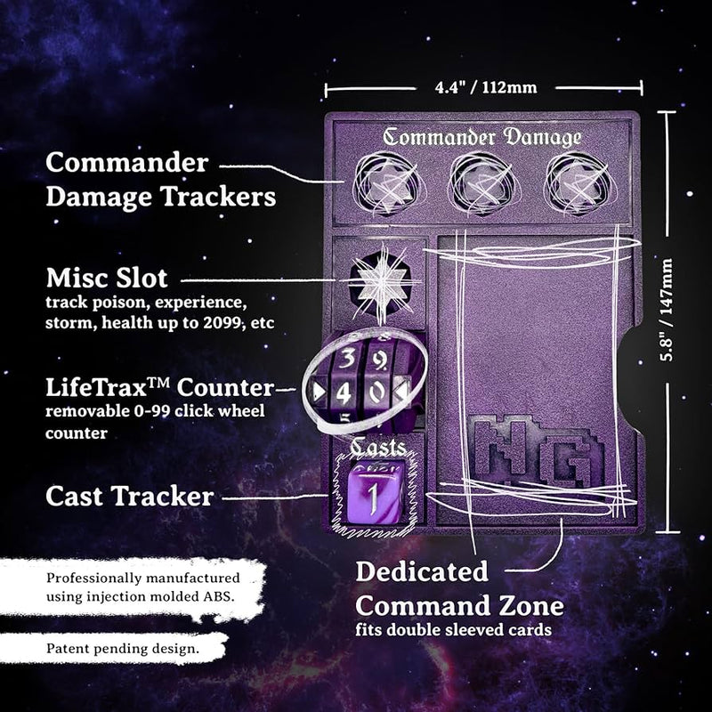 Nerd Gear: MTG Commander Essentials Kit Mystic Purple