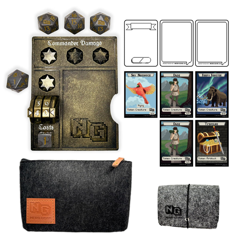 Nerd Gear: Kit Éssentiel MTG Commander Bronze Ancient 